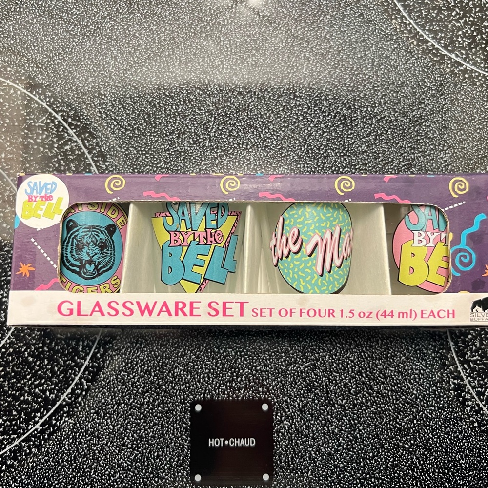 Saved by the Bell Shot Glass Set of 4
